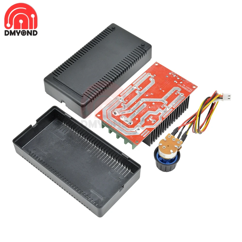 2000W DC 12V 24V 48V MAX 40A контроллер скорости двигателя постоянного тока PWM регулятор