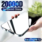 20000D полное покрытие закаленное стекло для iPhone 12 mini Защита экрана для iPhone 12 Pro Max защита экрана iPhone 12 стеклянная пленка