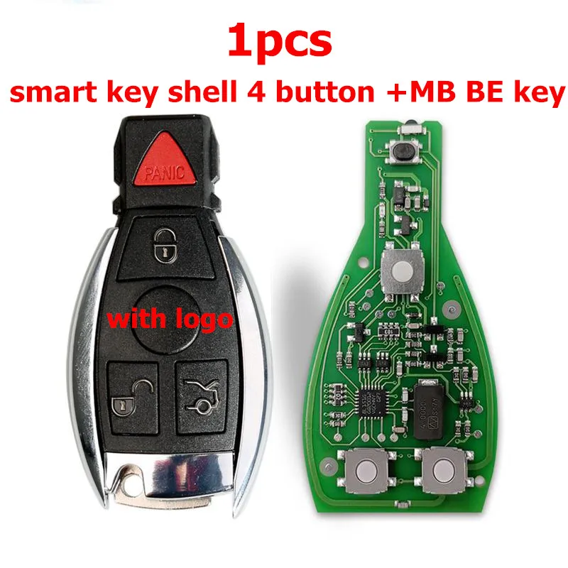 4 ADD BE 1PCS CGDI умный дистанционный ключ для Mercedes для Benz поддержка s BGA 315 МГц или 433 МГц кнопки Поддержка всех FBS3 и автоматическое восстановление - Цвет: 4 ADD BE 1PCS
