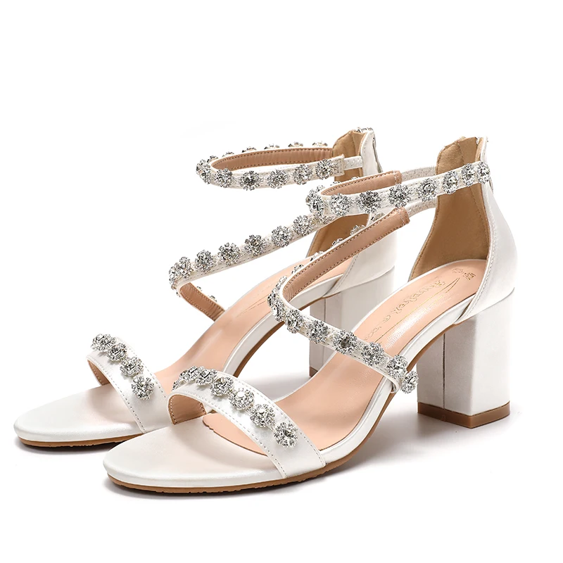 

BaoYaFang, модные летние свадебные туфли на толстом каблуке с ремешком на щиколотке, Свадебные вечерние туфли под платье, женские оранжевые сандалии с открытым носком