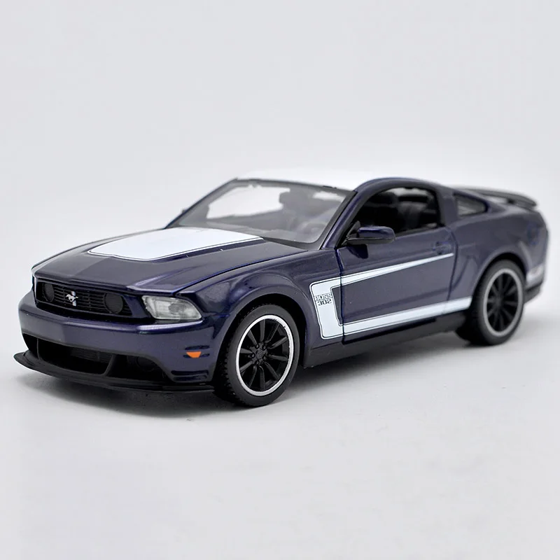 Maisto 1/24 1:24 2012 Ford Mustang Boss 302 спортивный гоночный автомобиль средство литья под