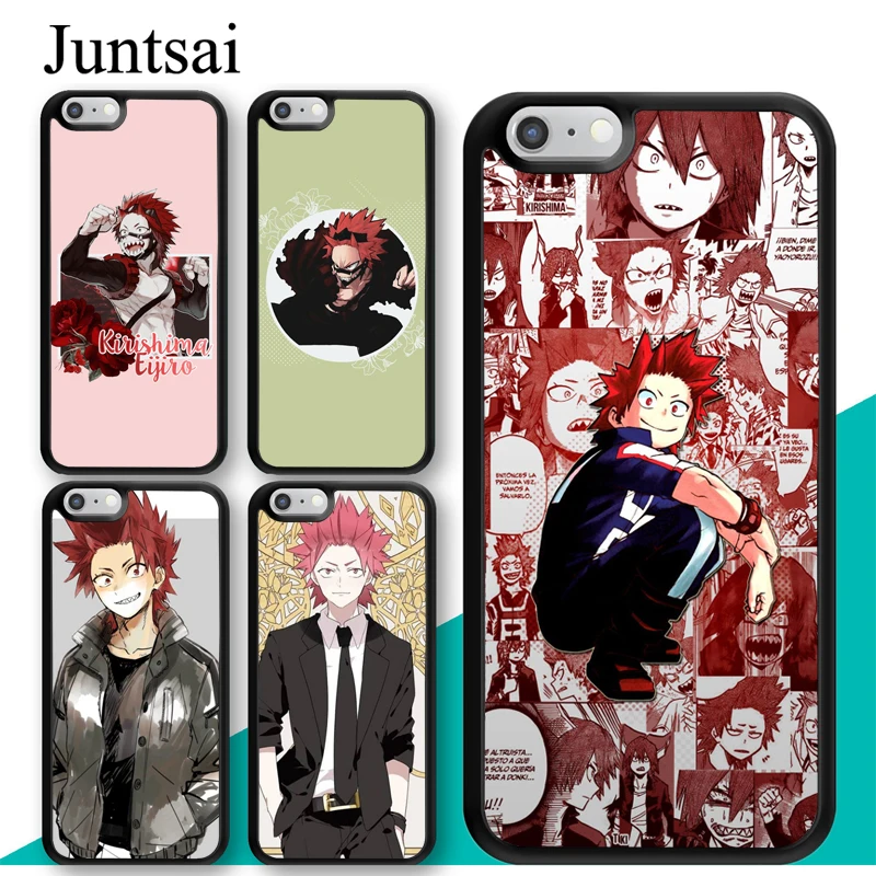 Чехол Eijiro Kirishima My Hero academic для Apple iPhone 11 12 Pro Max mini XS MAX X XR 5S SE 2020 6S 8 7 Plus|Бамперы| |