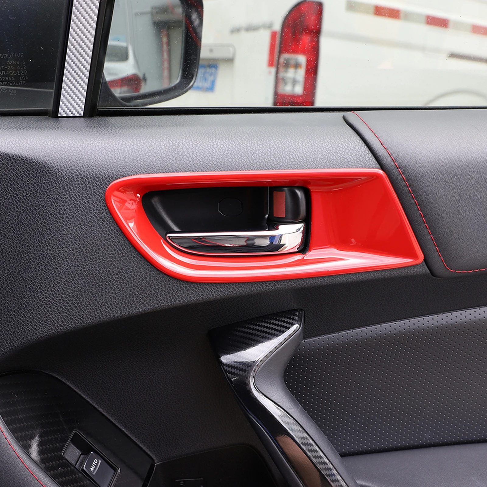 

Внутренняя ручка автомобильной двери чаша декоративная наклейка для крышки для Toyota 86 Subaru BRZ 2012-2020 аксессуары для интерьера автомобиля