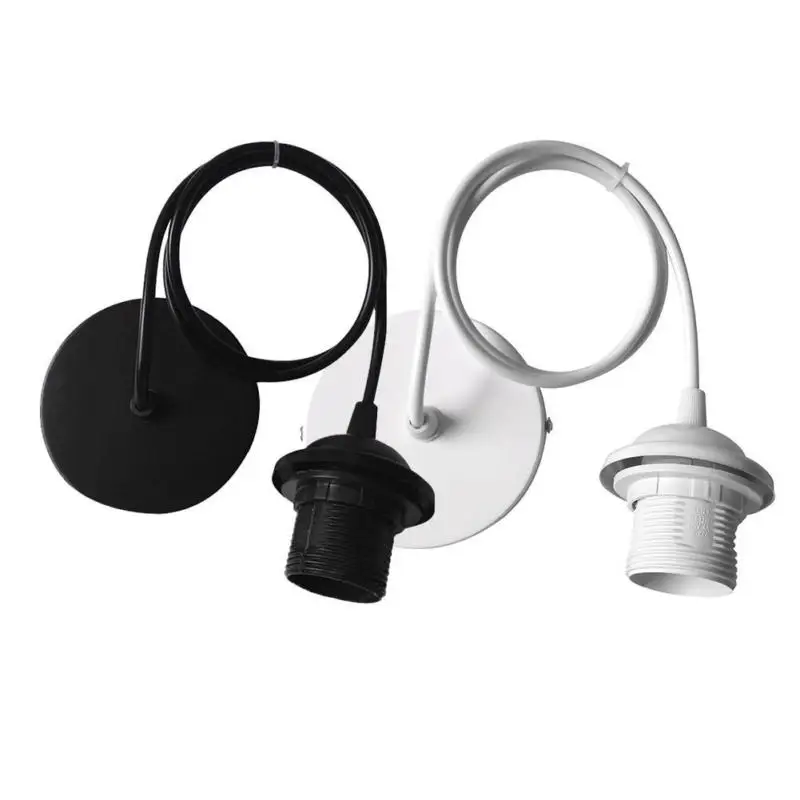 

E27 Socket Screw Bulb Pendant Lamp Holder W / Wire Lighting Stand Long -Lasting