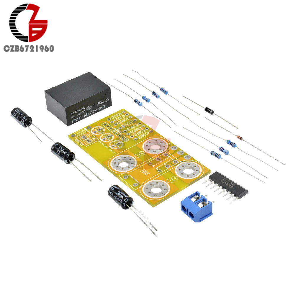 Комплект сделай сам защитная плата для динамика 12 в переменного тока двойное
