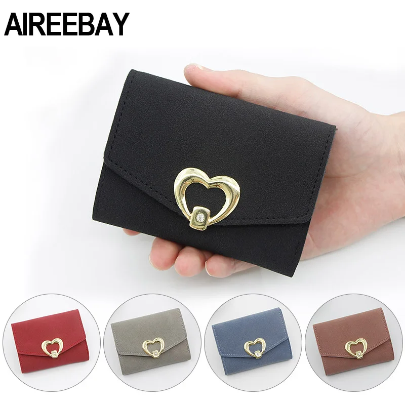AIREEBAY/Новинка Модный милый кошелек для женщин Кошельки монет женские кожаные