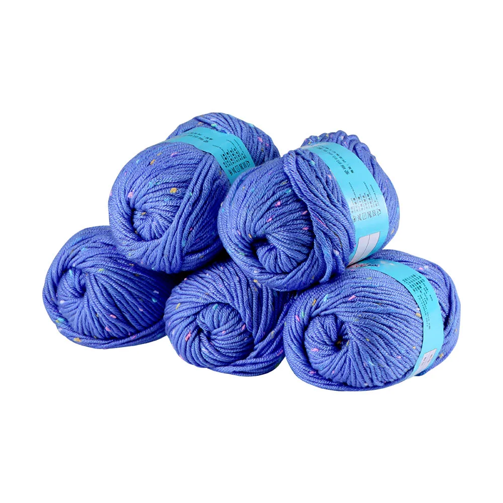 Вязание крючком вручную пряжа мягкий шарф шапка трикотаж шерстяная мягкая