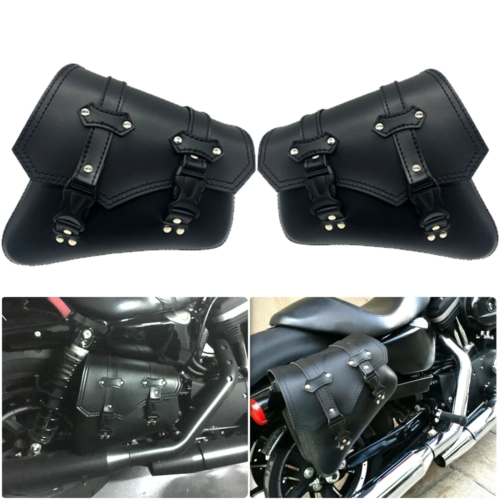 Сумка для мотоцикла Harley Honda KTM Kawasaki Suzuki Боковая хранения инструмент треугольная