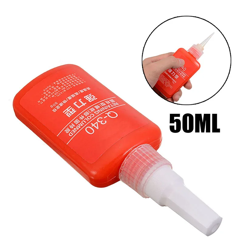 

50ml Heat Resistant Anti-corrosion Anaerobic Adhesive Threadlocker Multi-functional Sealing Threaded Nuts Metal Lock Liquid Glue
