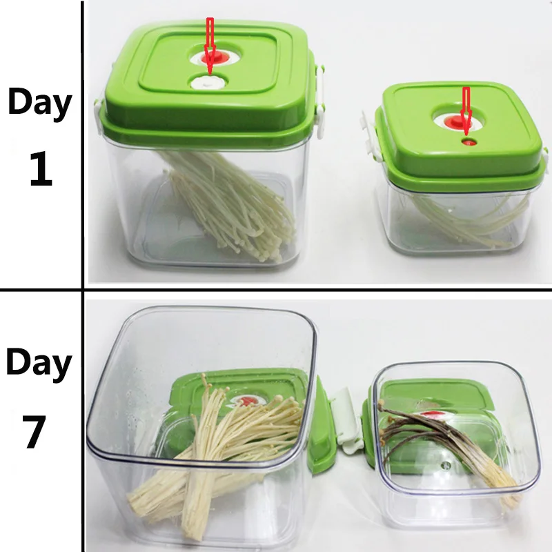 Вакуумный контейнер большой Ёмкость Еда хранилище позволяющее экономить