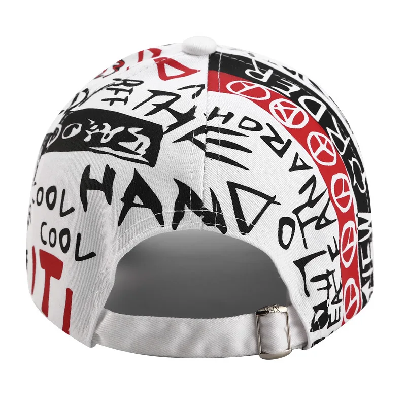 RoxCober 100% Cotton Graffiti baseball cap Snapback Hat Summer Cap Hip Hop Fitted Hats For Men Women Bone gorra hombre caps | Аксессуары