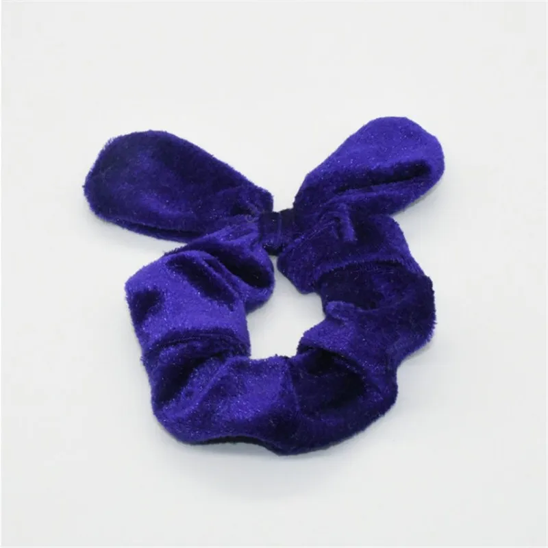 Милые винтажные резинки для волос 1 шт. женские эластичные с ушками кролика