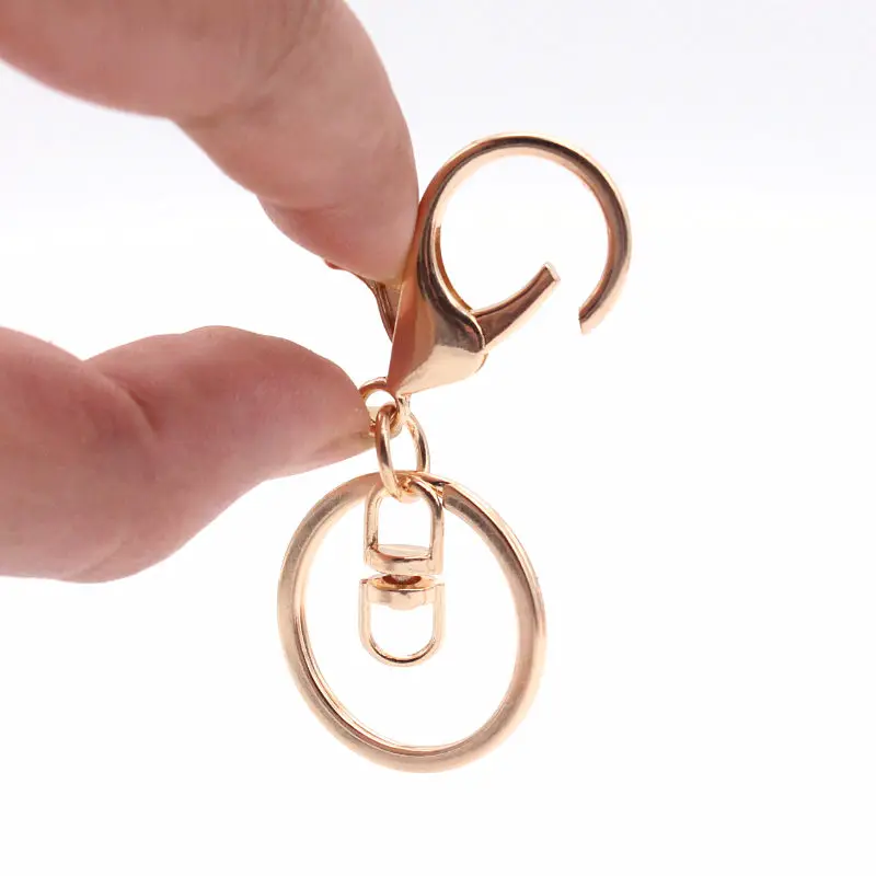 10 шт./упак. посеребренный ключ кнопка DIY ручной работы застежка крючок фитинги для