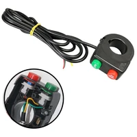 e bike 3 in 1 light horn turn signal switch button electric bicycle head light bell switch motorcycle e bike electric scooter