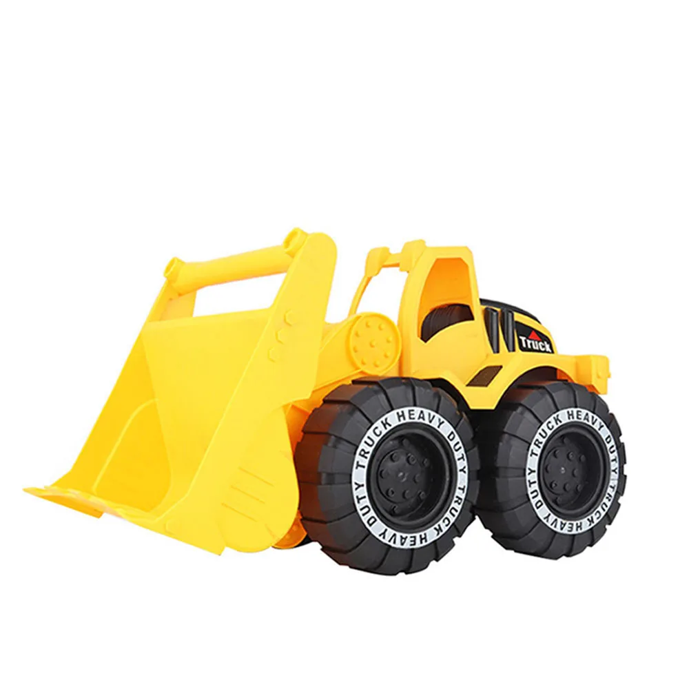 Bulldozer- M Детский Блестящий игрушечный автомобиль, инженерный автомобиль, экскаватор, модель трактора, игрушечный самосвал, модель классических игрушечных автомобилей, мини-подарок для мальчика - Цвет: Bulldozer- M
