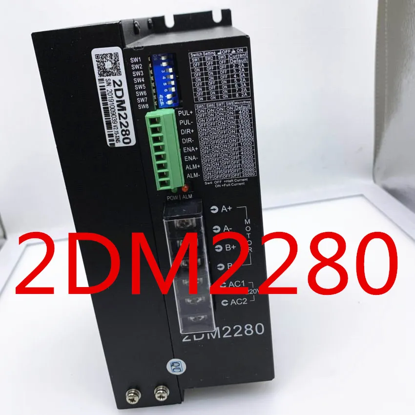 Драйвер шагового двигателя 2DM2280 двухфазный двигатель NEMA42 NEMA52 32 бита DSP Φ А для