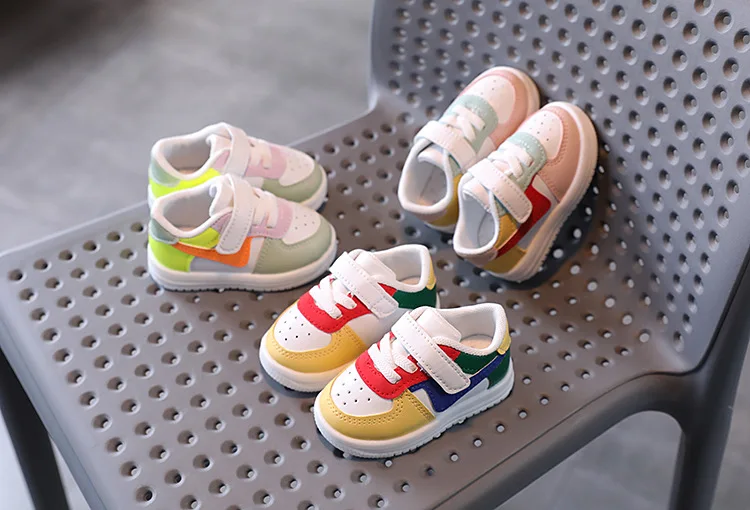 

2021 Spring and Autumn Baby Toddler Shoes Soft Surface Fashion Boy and Girl Casual Shoes Infant Sports Shoes Children Shoes