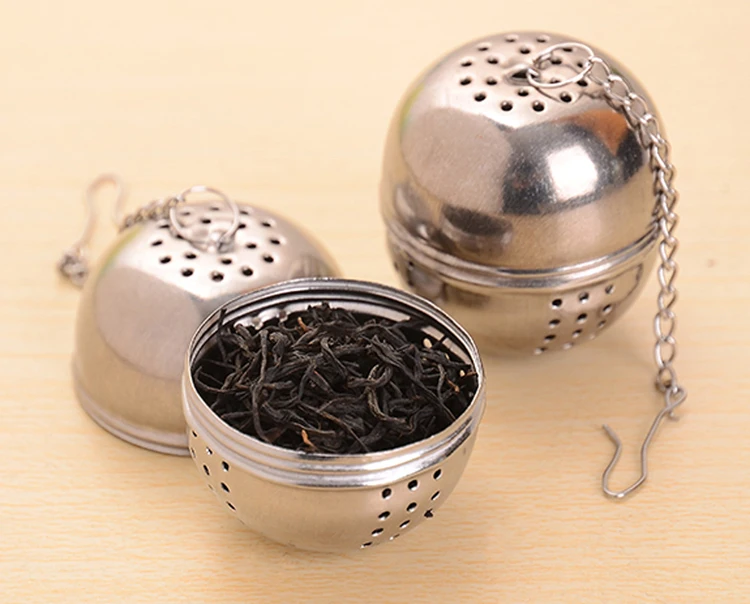 

Tea Strainer Stainless Steel Tea Ball Sphere Locking Spice Mesh Infuser Filter Drop Shipping