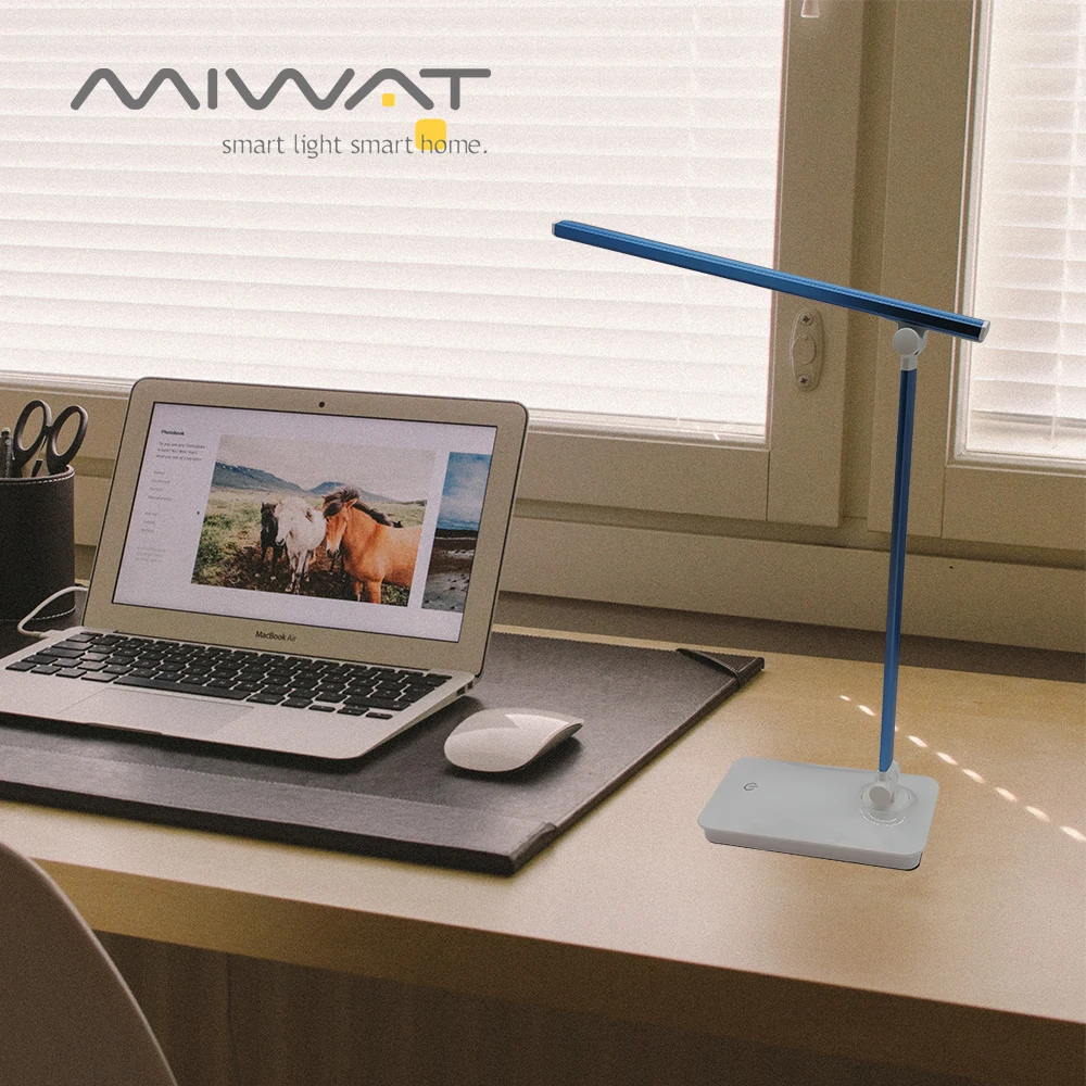 USB Перезаряжаемый DC 5V Светодиодный настольный светильник с сенсорным