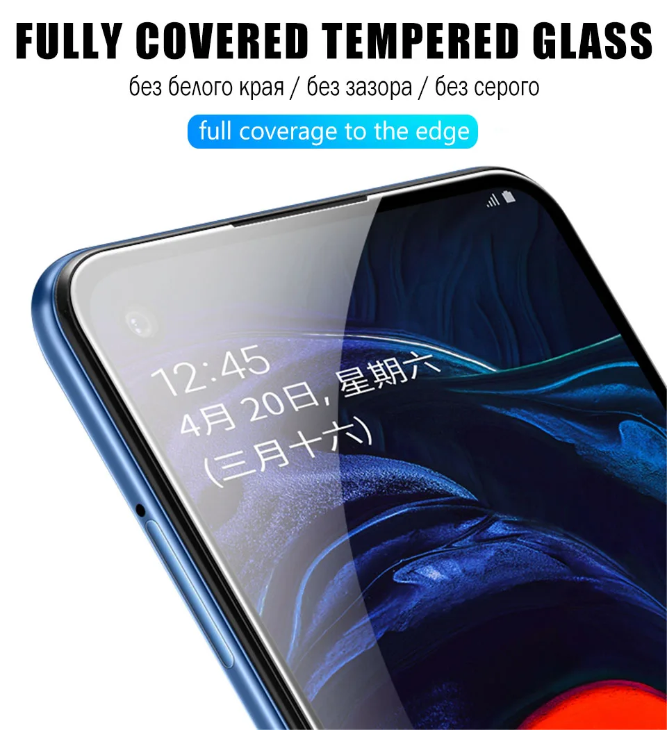 Закаленное защитное Стекло пленка для самсунг samsung Galaxy A50 A70 Примечание 10 плюс 8 9 99D полный изогнутая Защитная пленка для экрана для samsung A80 A20E A30 A20 стекло на самсунг с уровнем твердости 9H смартфон