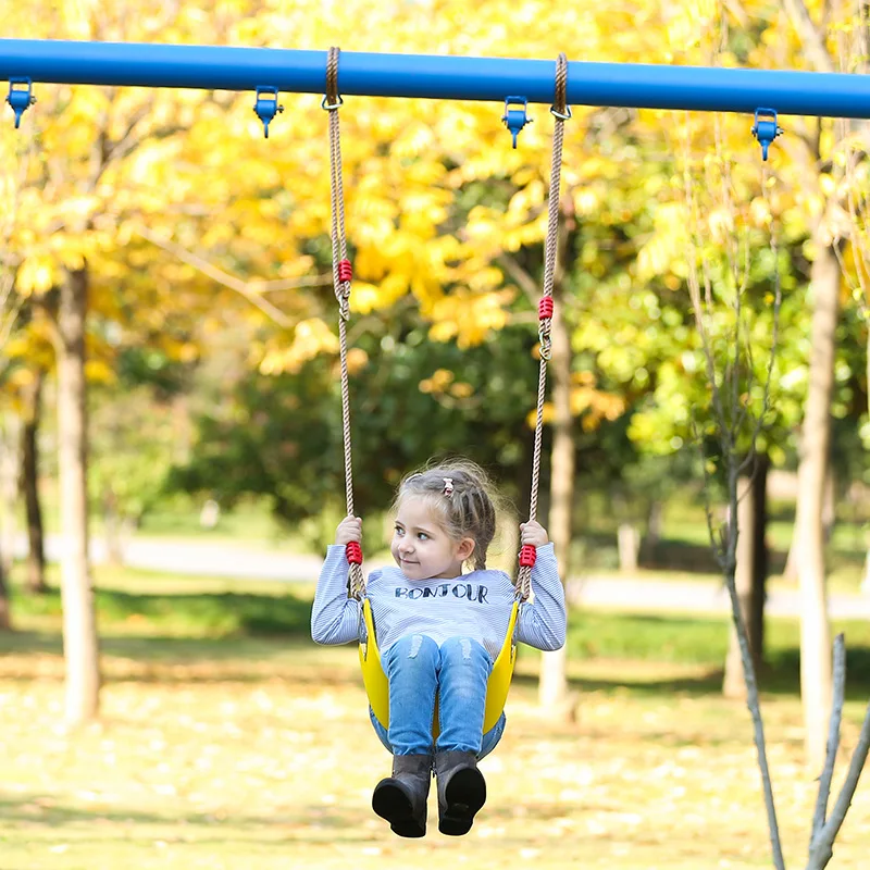 New Children Trapeze Swing Outdoor Playground Sport Equipment Toys EVA Soft Board | Slides