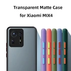 Прозрачный матовый чехол с защитой от падения для телефона Xiaomi MIX 4, защитный силиконовый чехол с защитой от отпечатков пальцев для Mi Mix4
