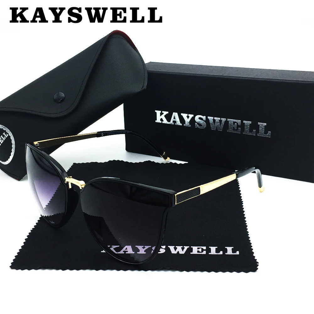 KAYSWELL Женские квадратные солнцезащитные очки Брендовые дизайнерские модные ретро градиентные солнцезащитные очки Oculos De Sol Feminino L80-019