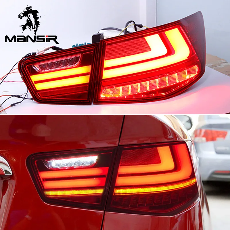 

LED Car Taillight Tail Lamp Brake Reversing Reverse Rear Fog Lights For Kia Forte 2009 2010 2011 2012 2013 Dynamic Turn Signal