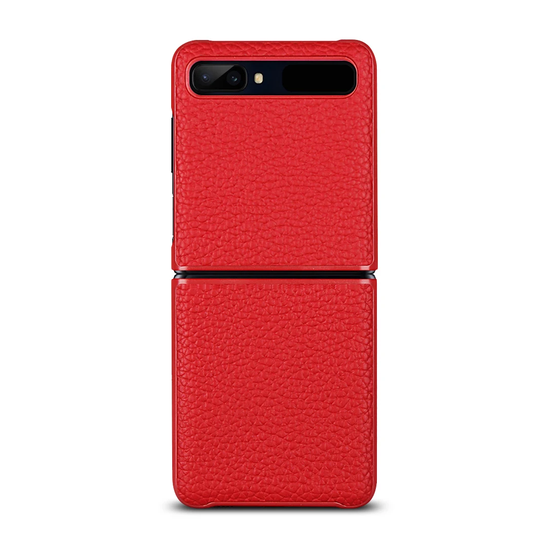 Роскошный чехол из натуральной кожи для Samsung Galaxy Z Flip 6 7 " защитный Ультратонкий