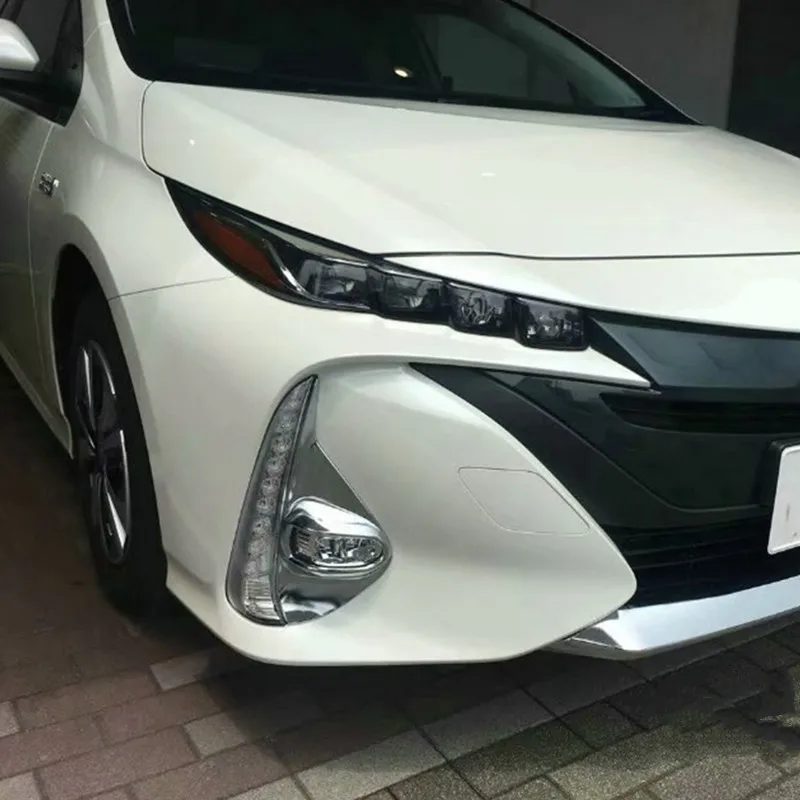 Front fog light cover trim for TOYOTA PRIUS PHV Plug-in Prime ABS |