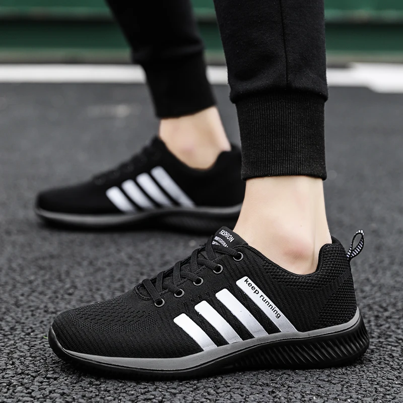 Новинка лета 2019 спортивная обувь для мужчин удобная дышащая Спортивная