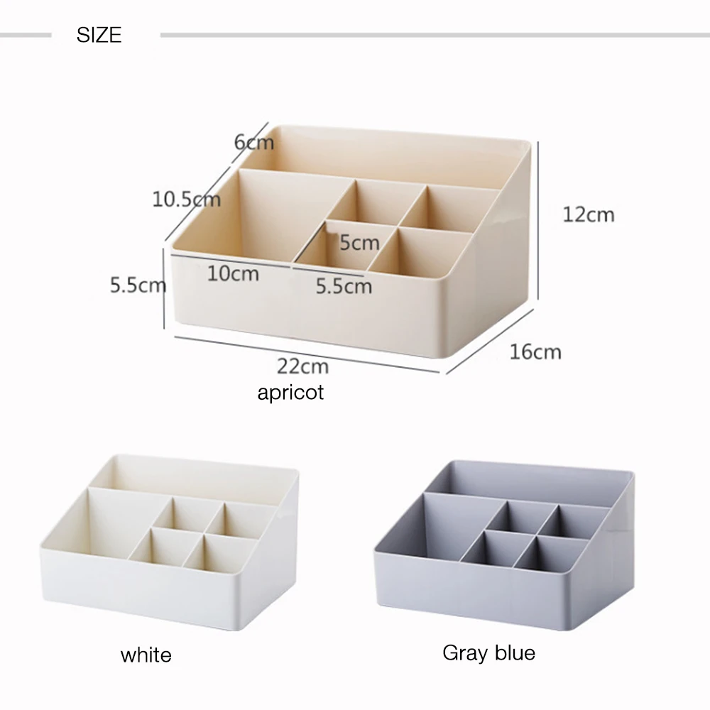 Makeup Organizer Large Capacity Bathroom Storage Box Cosmetic Organizer Desktop Make Up Jewelry Storage Case Sundries Container