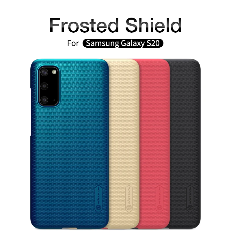 Для Samsung Galaxy S20 case FE 2020 Nillkin матовая жесткая задняя крышка из поликарбоната для S7