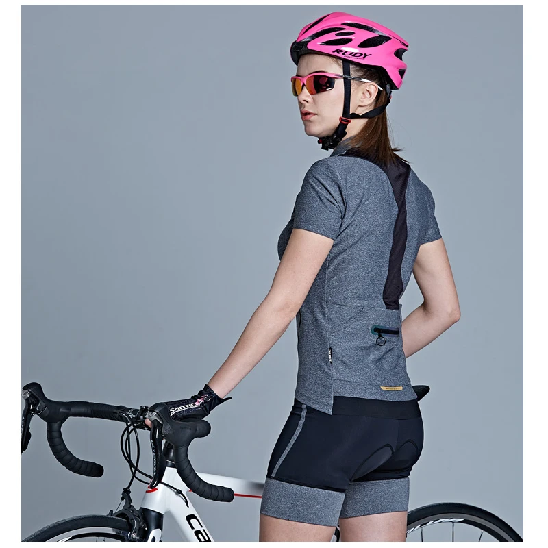 Женские велосипедные шорты Santic удобные летние с мягкой подкладкой для горных и