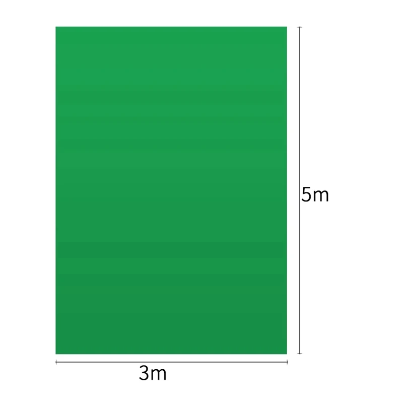 Top Deals 3 x 5M / 10 16.4Ft Professional Green Sn Backdrop Studio Photography Background Washable Polyester-Cotton Fabric | Электроника