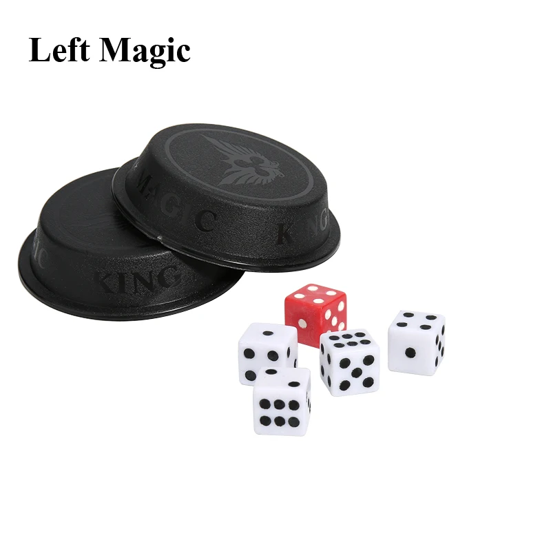 

1 Set Super Dice Magic Tricks Super Flying Dice Conjuring Game Close Up Stage Props Magician Magie Easy To Do Party Accessary