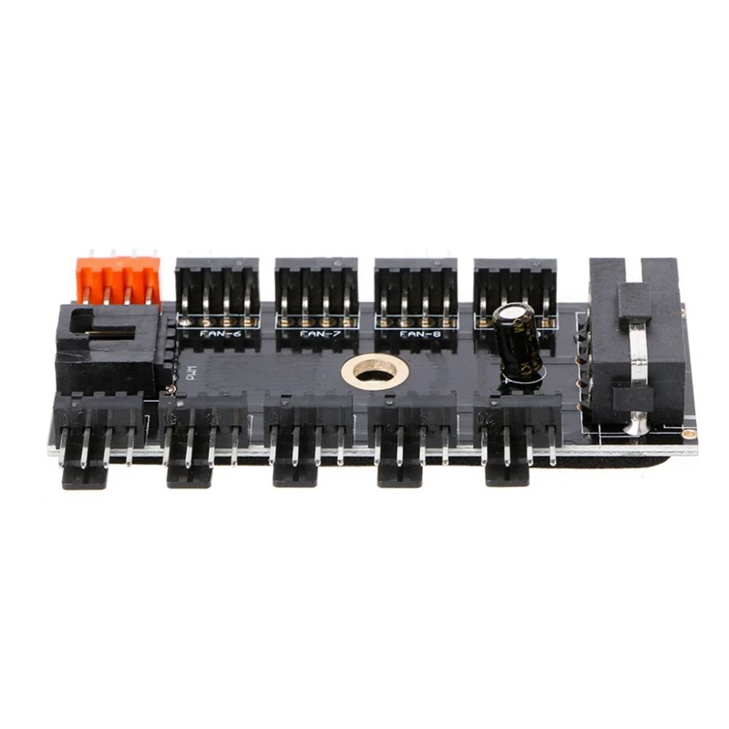 1 шт. IDE/SATA Molex 10 способ PWM охлаждающий вентилятор концентратор 12V 4 контактный