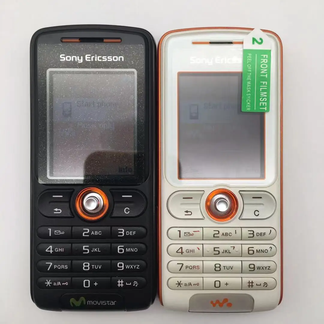 sony ericsson w200 refurbished original unlocked w200i w200a mobile phone 1 8 2g radio unlocked w200c cell phone free shipping free global shipping
