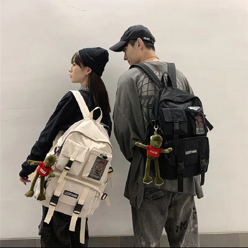 

Backpack Women Boy Nylon Travel Mesh Female Student College School Bag Men Girl Cool Laptop Backpack Male Fashion Book Bags Lady