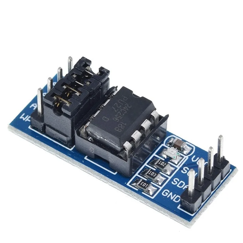 Новый модуль памяти EEPROM с интерфейсом AT24C256 24C256 I2C | Электронные компоненты и