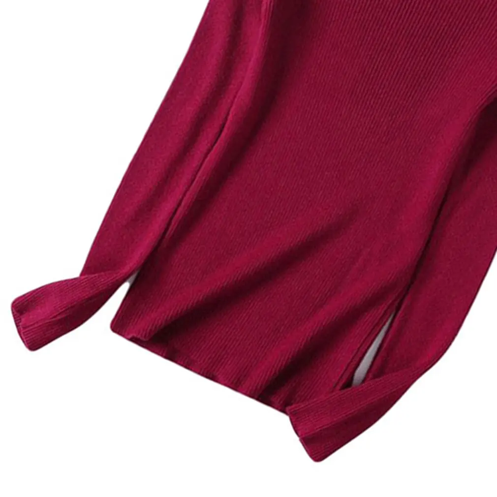 

Knitted Sweater Women 2020 Half Turtleneck Autumn Winter Woman Sweater Korean Long Sleeve Pullover Lady Jumper Soft Tight shirt