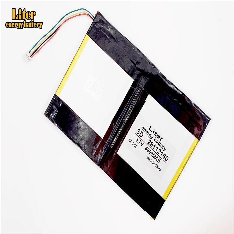 Универсальный литий ионный аккумулятор для планшетных ПК 5 нитей емкость