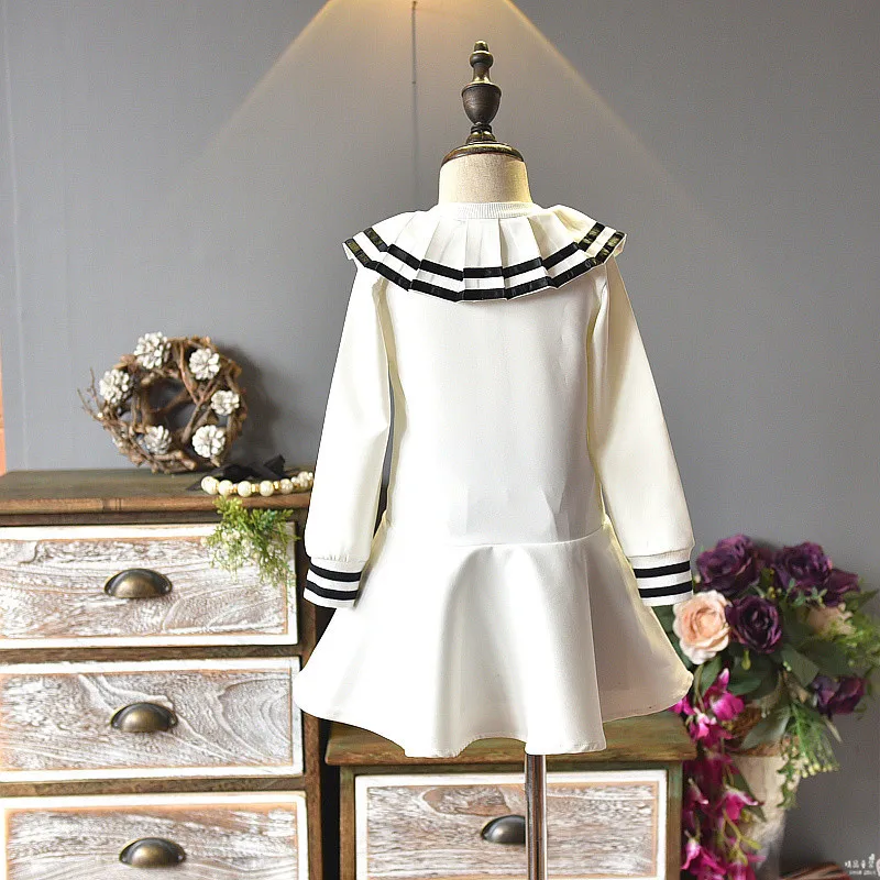 

Girls' Spring Dresses New Fashion Long Sleeve Spring And Autumn Children's Dress