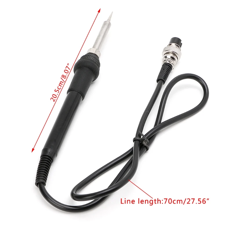 

24V 50W Soldering Station Solder Iron Handle 5pin Welding Hot Repair Tool