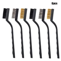 mini rust removal industrial wire brass nylon cleaning brush scratch stainless masonry bristle cleaning accessories