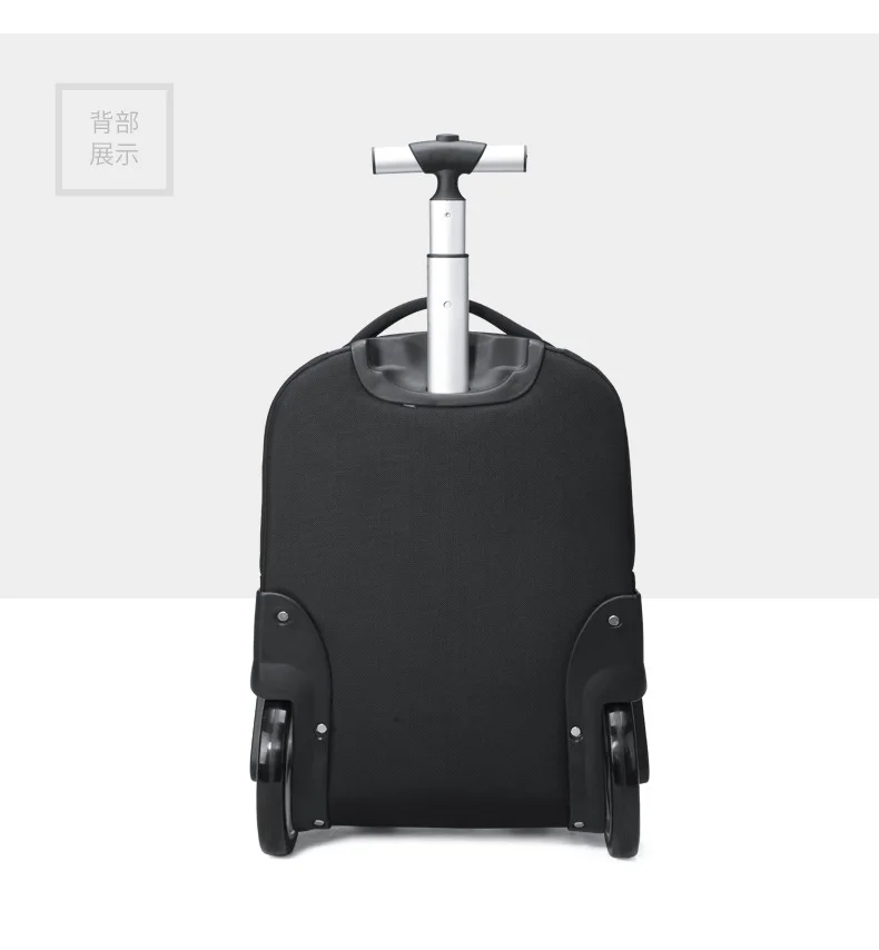 

New design trolley rolling luggage big wheel travel shoulder bag men/women large-capacity suitcase carry on travel bag