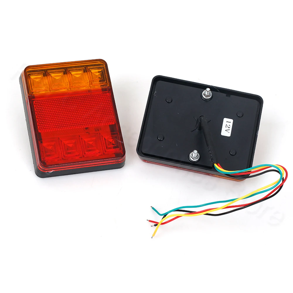 Водонепроницаемый Автомобильный задний фонарь PMFC 8 светодиодный Дов пара задних