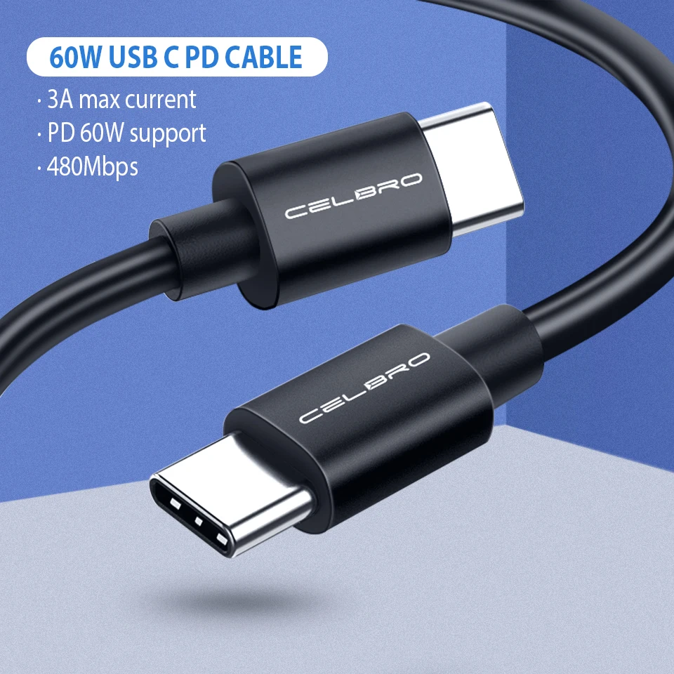 Кабель Usb PD Type C 0 3/0 5/2 метра кабель к супербыстрая зарядка QC4.0 для Samsung Galaxy S20 Ultra Note 10