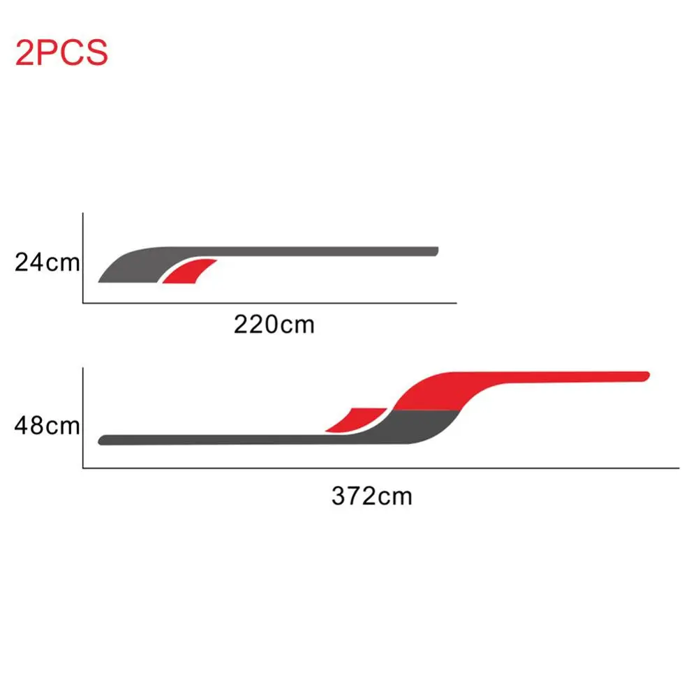 1 комплект виниловых графических наклеек с фургоном для трейлера Ford TRANSIT