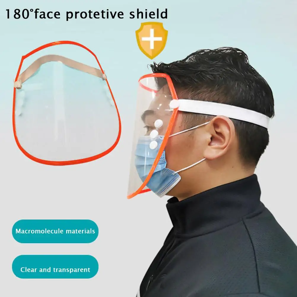 Safe Durable Outdoor Cycling Mask Face Protection Dustproof Home Transparent Oil Splash Proof Riding Masks | Спорт и развлечения